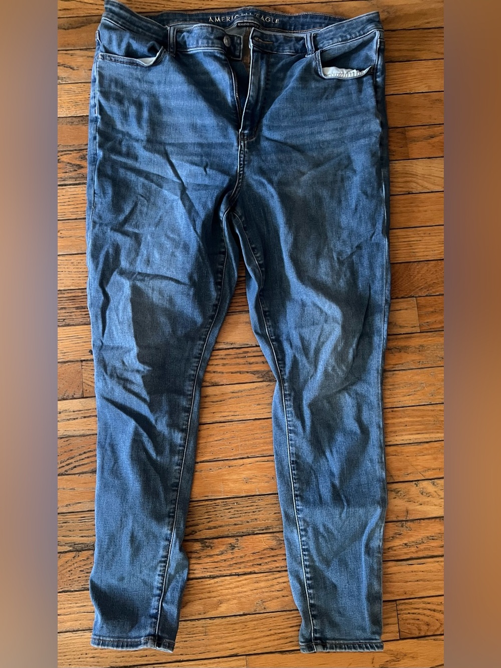 American Eagle Outfitters Womens Medium Wash Jeans